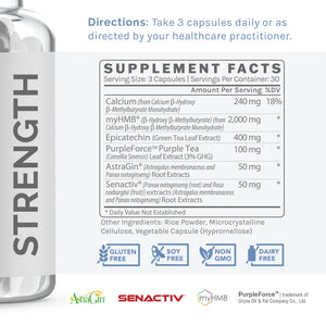 Strength by InfiniWell Supplement Facts