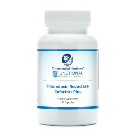 Thioredoxin Reductase Cofactors Plus by Functional Genomic Nutrition