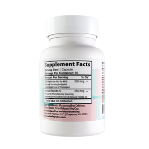 Thymogen Alpha-1 by Integrative Peptides Supplement Facts