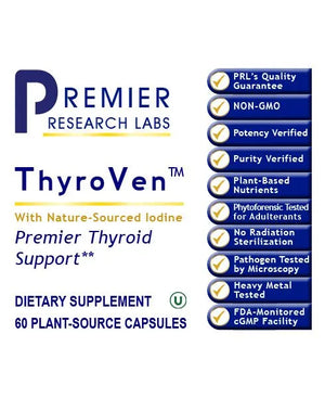ThyroVen by Premier Research Labs Label