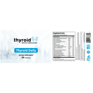 Thyroid Daily by Thyroid Specific Formulations Supplement Facts