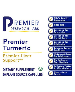 Premier Turmeric by Premier Research Labs Label