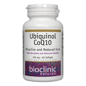 Ubiquinol CoQ10 100mg by Bioclinic Naturals