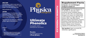 Ultimate Phenolics by Physica Energetics Supplement Facts