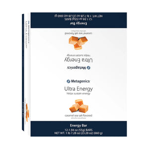 Ultra Energy Bars by Metagenics Box of 12 Bars