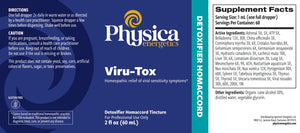 Viru-Tox by Physica Energetics Supplement Facts
