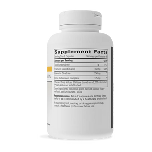Vitamin C with Quercetin by Integrative Therapeutics Supplement Facts