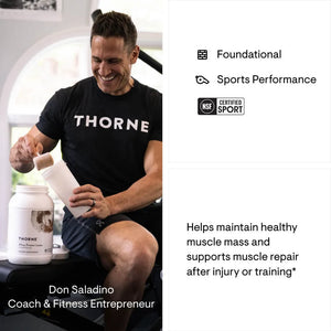 Whey Protein Isolate Chocolate by Thorne Promo