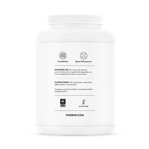 Whey Protein Isolate Chocolate by Thorne Label Supplement Facts