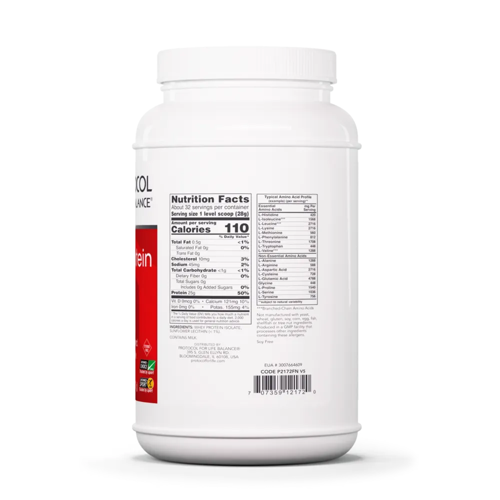 Whey Protein Isolate Pure