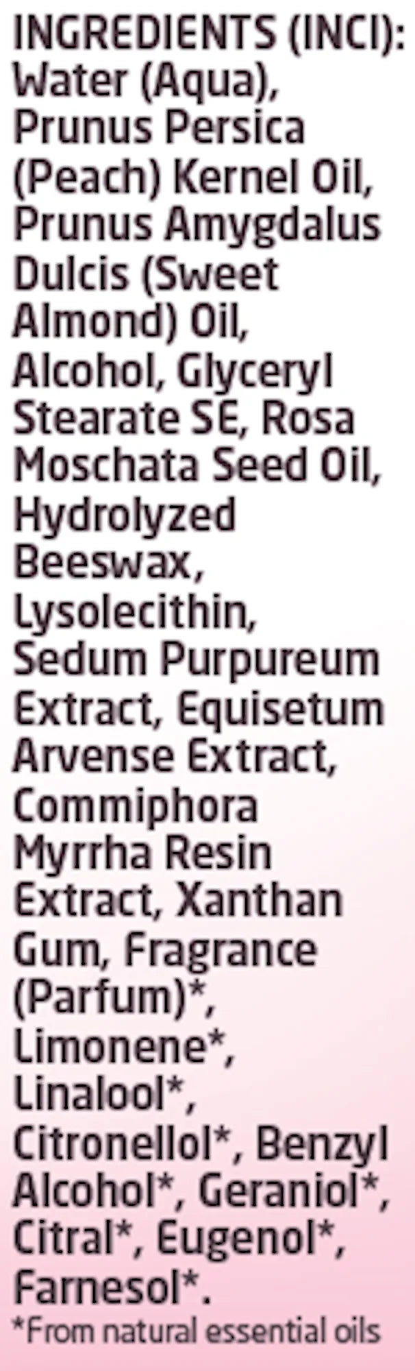 Wild Rose Smoothing Day Cream by Weleda Supplement Facts