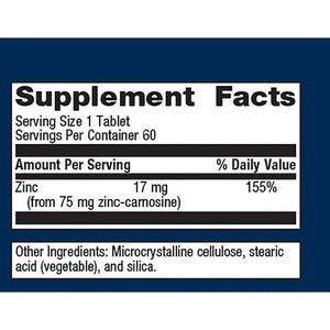 Zinlori 75 by Metagenics Supplement Facts