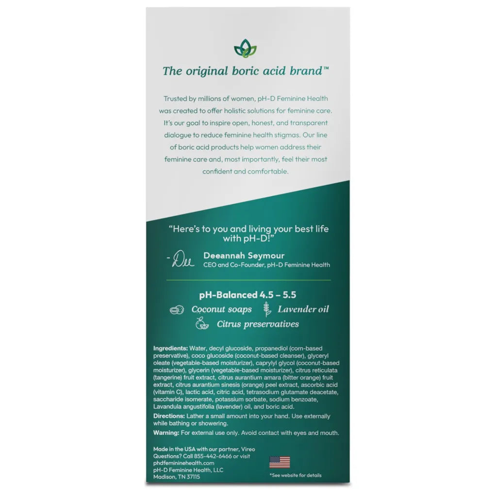 Sensitive Foam Wash by pH-D Ingredients