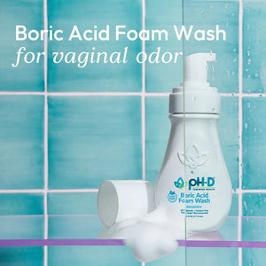 Sensitive Foam Wash by pH-D for vaginal odor