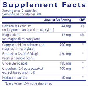 A.C. Formula II by Pure Encapsulations Supplement Facts