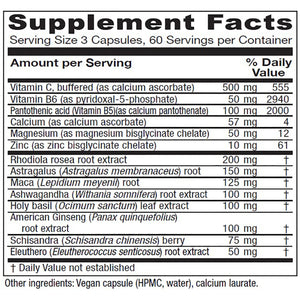 Adrenal Assist by Vitanica Supplement Facts