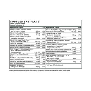 Advanced Nutrients by Thorne Supplement Facts
