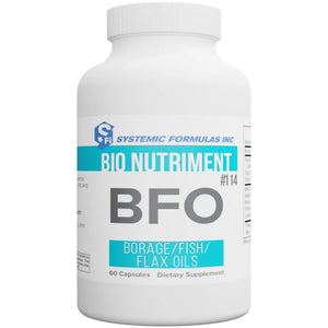 BFO  Borage/Flax/Fish Oil by Systemic Formulas
