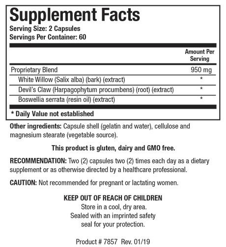 Bio-Allay by Biotics Research Supplement Facts
