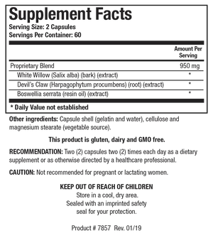 Bio-Allay by Biotics Research Supplement Facts