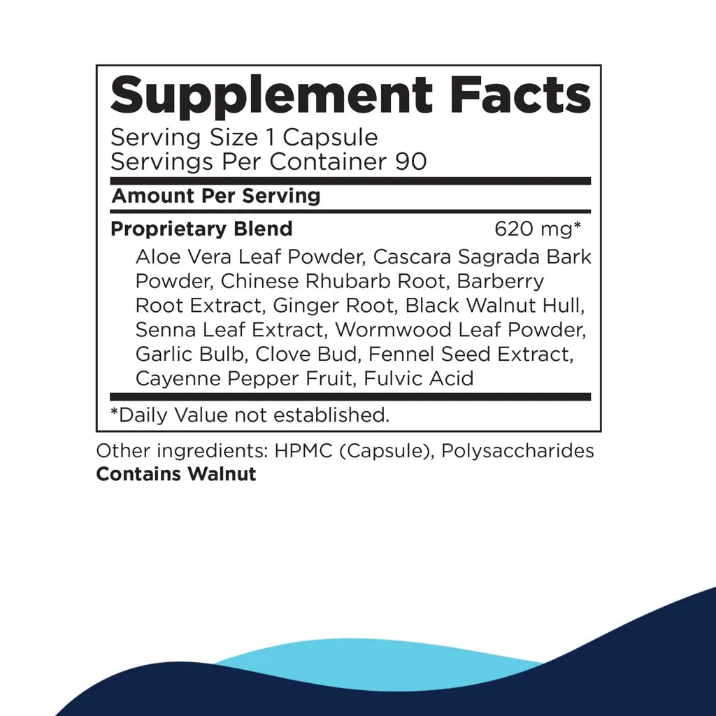 Bowel Mover by CellCore Supplement Facts
