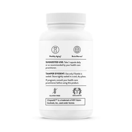 Brain Factors by Thorne Bottle Label