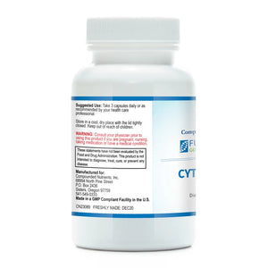 CYTOCALM 6 by Functional Genomic Nutrition Label