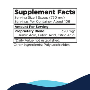 Carboxy by CellCore Supplement Facts