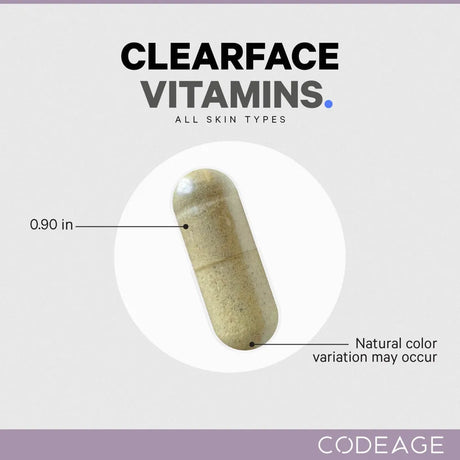 Clearface Vitamins by Codeage Example Supplement