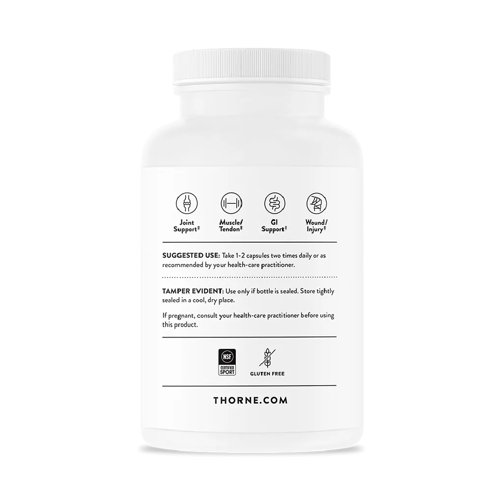 Curcumin Phytosome NSF by Thorne Bottle Label