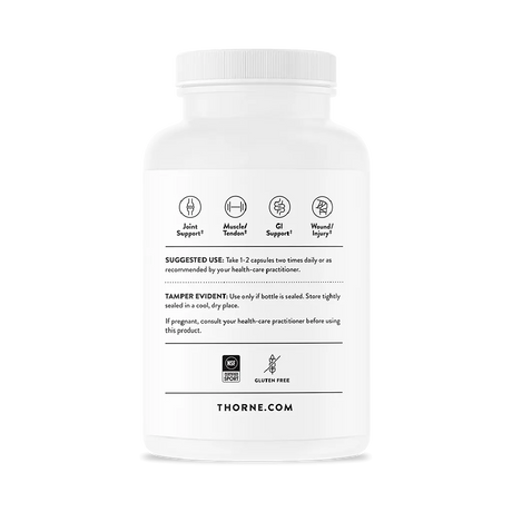 Curcumin Phytosome NSF by Thorne Bottle Label