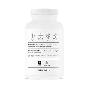 Curcumin Phytosome NSF by Thorne Bottle Label