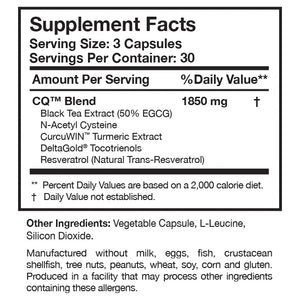 CytoQuel by Researched Nutritionals Supplement Facts