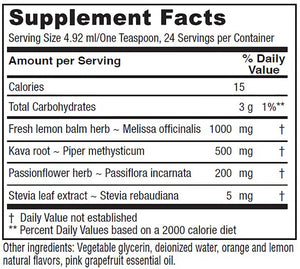 Daily Calm Tonic by Vitanica Supplement Facts