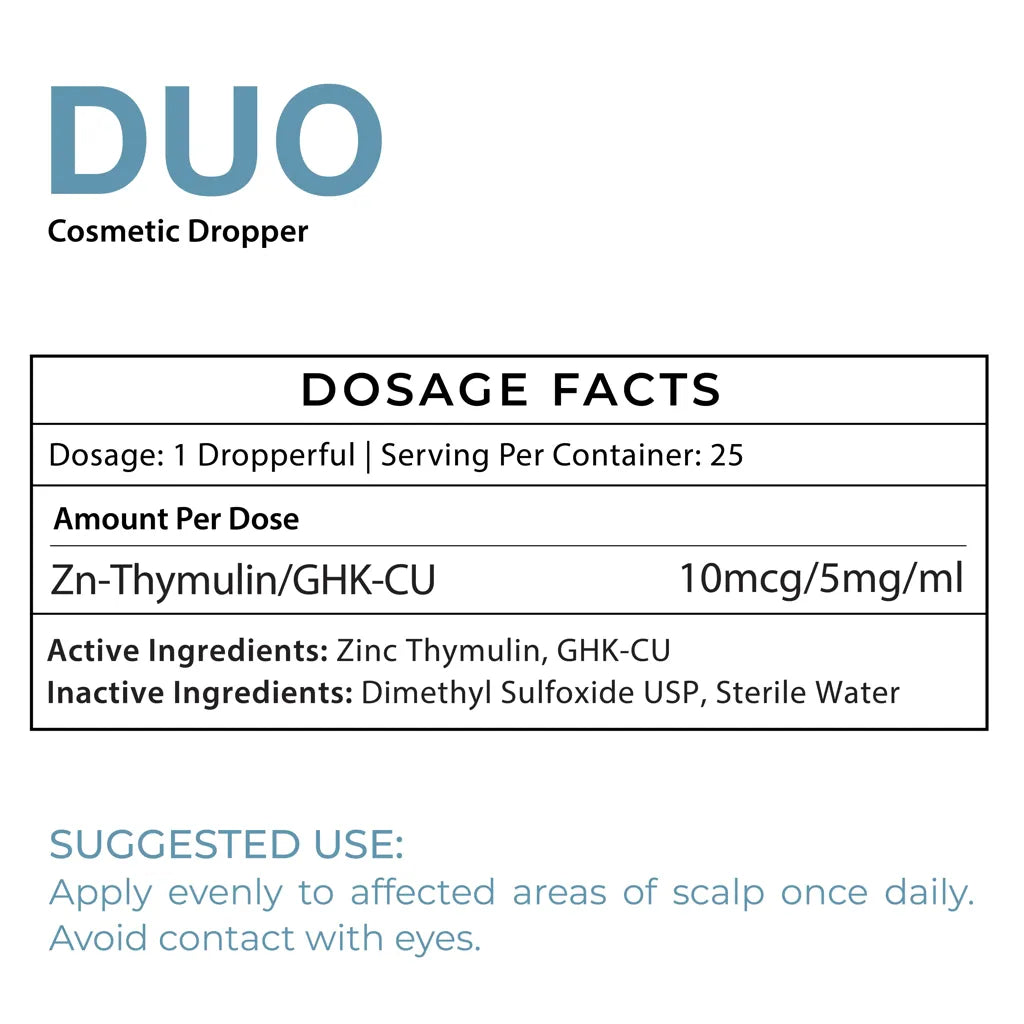 Duo Cosmetic by InfiniWell Supplement Facts