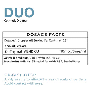 Duo Cosmetic by InfiniWell Supplement Facts