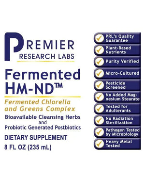 Fermented HM-ND by Premier Research Labs Label