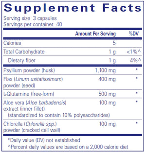 G.I. Fortify (Capsules) by Pure Encapsulations Supplement Facts