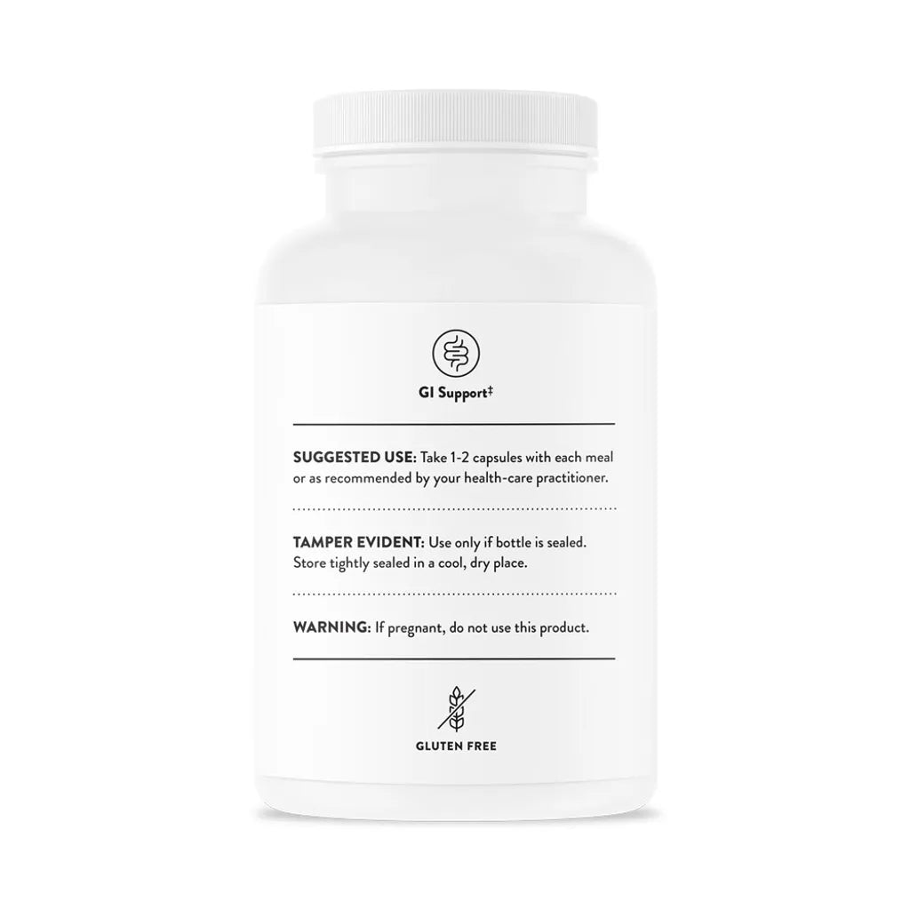 GI Relief by Thorne Bottle Label