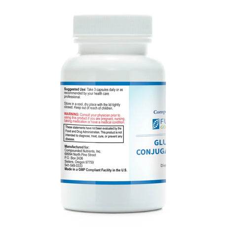 Glutathione Conjugation Support by Functional Genomic Nutrition Label