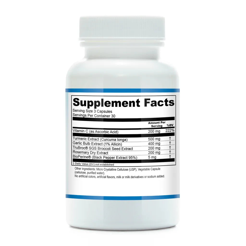 Glutathione Conjugation Support by Functional Genomic Nutrition Supplement Facts