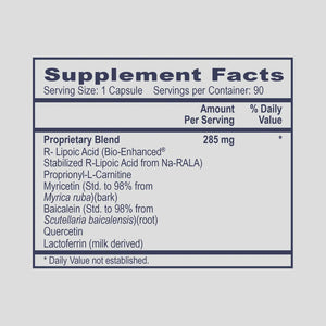 HFE Assist (Iron Block Lite) by PHP/MethylGenetic Nutrition Supplement Facts