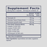 HFE Pan Assist (Pancreas Boost) by PHP/MethylGenetic Nutrition Supplement Facts