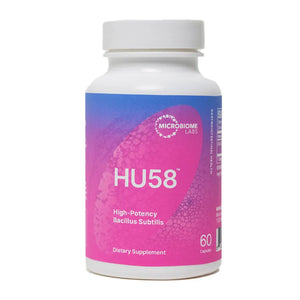 HU58 High Potency Bacillus Subtilis by Microbiome Labs