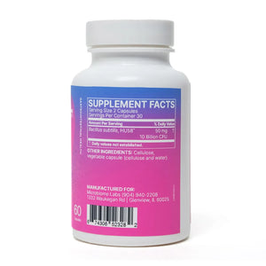 HU58 High Potency Bacillus Subtilis by Microbiome Labs Supplement Facts