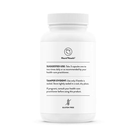 Heart Health Complex by Thorne Bottle Label