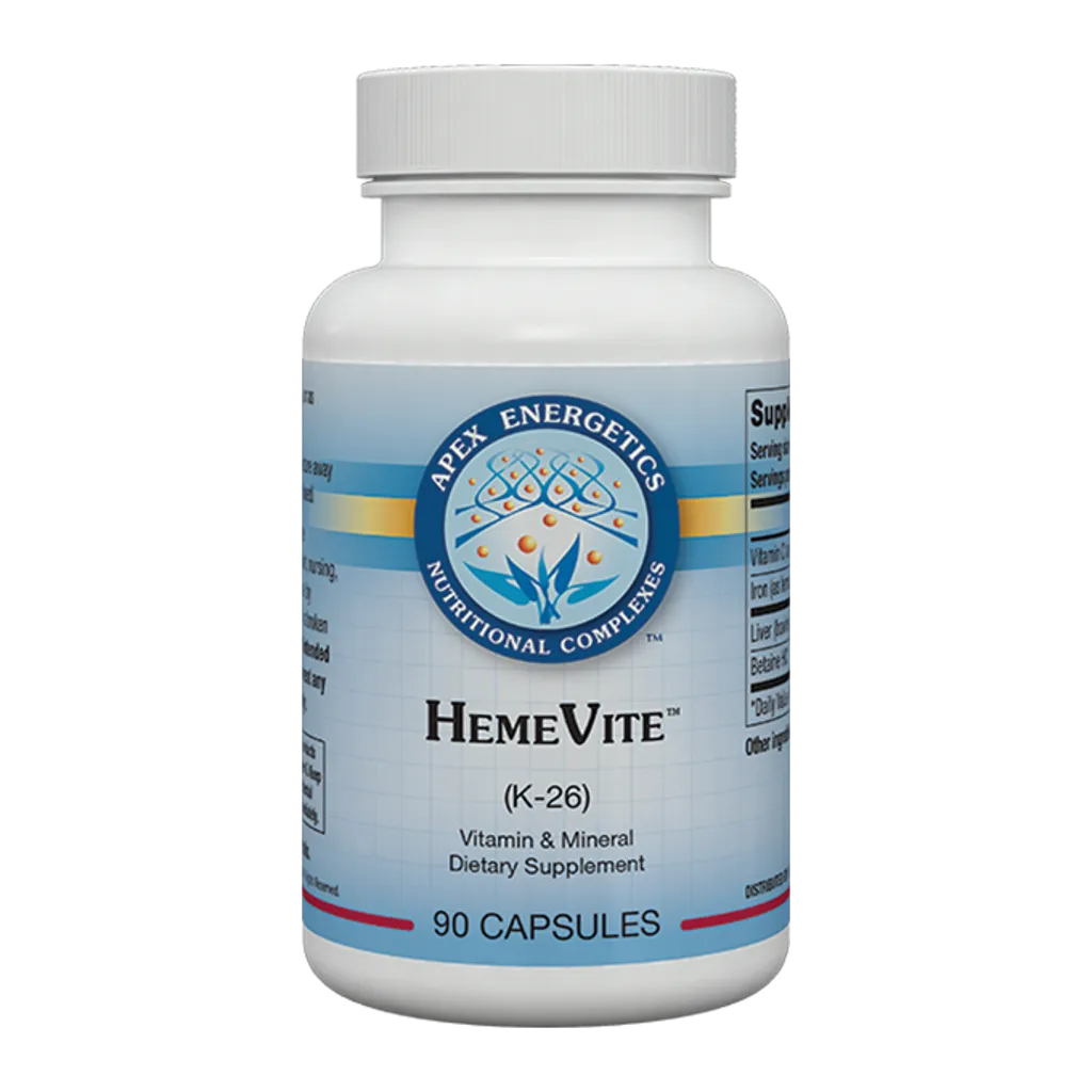 HemeVite K-26 by Apex Energetics – Charny Healing