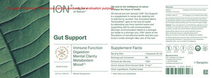 ION* Gut Support 16 fl oz Supplement Facts