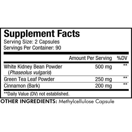 Keto Carb Focus Formula by Codeage Supplement Facts