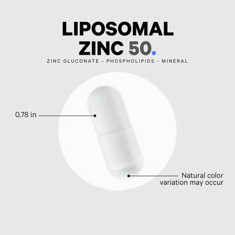 Liposomal Zinc 50 by Codeage Example Supplement